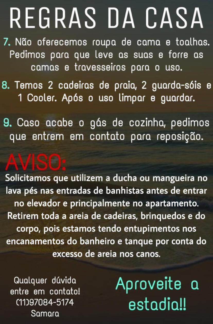 פראייה גראנדה Apartamento Frente Ao Mar Com Varanda E Piscina מראה חיצוני תמונה